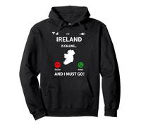 Irlanda está llamando a Diseño de vacaciones irlandesas Sudadera con Capucha