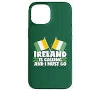 Irlanda está llamando y debo ir a Irlanda diciendo Carcasa para iPhone 15