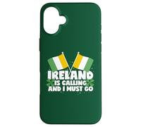 Irlanda está llamando y debo ir a Irlanda diciendo Carcasa para iPhone 16 Plus