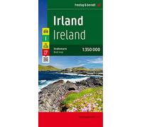 Irlanda, mapa de carreteras. Escala 1:350.000. Freytag & Berndt.: Wegenkaart Schaal 1 : 350.000: AK 6701 (Auto karte)