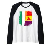 Irlanda Republica Española Brigadas Internacionales Camiseta Manga Raglan