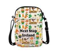 Irlanda Trip Gift Next Stop Irlanda Bolsa de cosméticos Irlanda Bolsa de viaje Irlanda Bolsa de maquillaje Vacaciones Bolsa de viaje Viajero Regalo, Irlanda Cb Reino Unido, Bolso cruzado