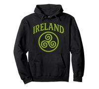 Irlanda Triskele The Smiling Irish Eyes Celtic Triple Spiral Sudadera con Capucha