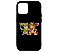 Irlanda UK Bandera Raíces Irlandesas Británicas San Patricio Carcasa para iPhone 12/12 Pro