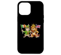 Irlanda UK Bandera Raíces Irlandesas Británicas San Patricio Carcasa para iPhone 12 Pro MAX