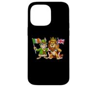 Irlanda UK Bandera Raíces Irlandesas Británicas San Patricio Carcasa para iPhone 14 Pro MAX