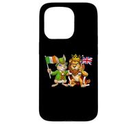 Irlanda UK Bandera Raíces Irlandesas Británicas San Patricio Carcasa para iPhone 15 Pro