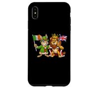 Irlanda UK Bandera Raíces Irlandesas Británicas San Patricio Carcasa para iPhone XS MAX