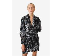 IRO Paris Camolla Dress In Black Multico Talla: M | Mini Vestidos Outlet | Mujer | Negro