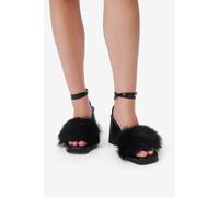 IRO Paris Irma Foxy Sandals Black Fur Talla: 40 | Chancletas Outlet | Mujer | Negro