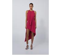 IRO Paris Jely Dress In Magenta Talla: L | Vestidos Midi Outlet | Mujer | Rosa