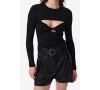 IRO Paris Joyce T-shirt Black Talla: XS | Manga Larga Outlet | Mujer | Negro