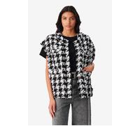 IRO Paris Lilous Vest In Black/white Talla: XS | Chaquetas Outlet | Mujer | Negro