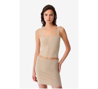 IRO Paris Nicea Tank Top In Craft Talla: L | Camisetas de Tirantes Outlet | Mujer