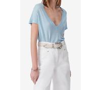 IRO Paris Rodeo T-shirt Azur Blue Talla: S | Camisetas de Seda Outlet | Mujer | Azul