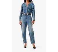 IRO Paris Setia Jumpsuit Mid Blue Destroy Talla: 34 | Monos Outlet | Mujer | Azul