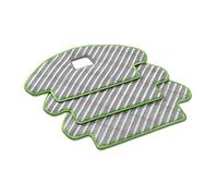 iRobot Piezas auténticas - Paño de Limpieza Lavable Roomba Combo (x3) - Reutilizable - Compatible Solo con la Serie Combo - Gris y Verde