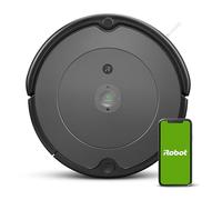 iRobot Roomba 697 Robot Aspirador con conexión Wi-Fi, Sistema de Limpieza en Tres Fases, Sugerencias Personalizadas, Compatible con tu Asistente de Voz, Color Negro