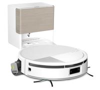 iRobot Roomba MAX 705 Combo con Base AutoWash multifunción y Agua Caliente, Rodillo de fregado PowerSpin Extensible, Cubierta Protectora, cepillos Dobles, fregado y Secado con Calor, LiDAR 3D con IA_B