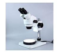 IROEJT Accesorios para microscopio de Laboratorio, microscopio estereoscópico Binocular con Zoom Continuo de 7-45X para reparación de Placa Base de PCB de teléfonos móviles con