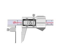 IROEJT Calibrador Digital de Espesor de Pared de Tubo en Pulgadas métricas, Calibre de Tubo de medición de Espesor de 0-150 mm, Calibre electrónico de 0-200 mm,0150mm 4mm