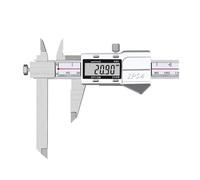 IROEJT Calibrador Digital telescópico de Garra Larga y Corta, 0-150/200/300 mm, Calibre de Acero Inoxidable de 0,01 mm,0200mm