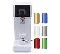 IROEJT Máquina selladora de Vasos, selladora de latas eléctrica de 180 W, cerradora de latas, máquina selladora de latas con Panel LCD y Contador, selladora de latas d