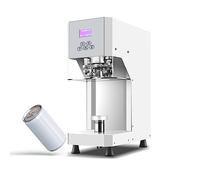 IROEJT Máquina selladora de Vasos, selladora térmica de 370 W, cerradora de latas con Contador Inteligente, selladora automática de Botellas para Leche, té, café, Lata