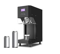 IROEJT Máquina selladora de Vasos, selladora térmica de latas de 370 W, cerradora de latas de hojalata, tapadora semiautomática de latas con Anilla de extracción，Black