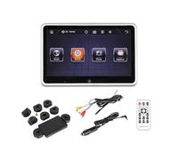 IROEJT Monitor para reposacabezas de Coche de 10,1 Pulgadas, Reproductor MP5, Radio FM, Pantalla de vídeo HD 1080P, Multimedia USB/SD, fácil configuración para Viajes.，11.6 Inch