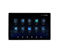 IROEJT Monitor para reposacabezas de Coche de 13 Pulgadas, Pantalla táctil Ultrafina para Reproductor de vídeo y música en los Asientos Traseros, Radio FM, Bluetooth, fácil conf，Quad 2G 32G