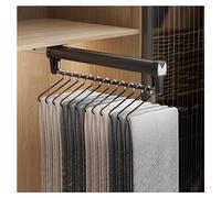 IROEJT Perchero extraíble para Pantalones, Percha Extensible de 30-55 cm, para Armario, para Guardar Ropa, Ahorra Espacio, Capacidad de Carga: 25 kg.，45cm/17.7inch