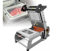 IROEJT Selladora de bandejas de Carne Comercial, envasadora Manual a presión, solución semiautomática para Llevar, eficiencia de 7 a 8 Veces por Minuto.，260mm