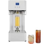 IROEJT Selladora de Vasos, selladora de latas eléctrica, cerradora de latas Totalmente automática con Contador Inteligente, selladora de latas, tapado de Botellas, ANC