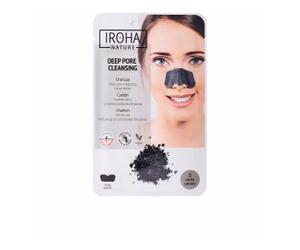 Iroha Detox Charcoal Black Nose Strips 5 Un