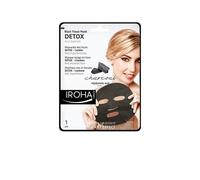Iroha Detox Charcoal Black Tissue Facial Mask 1Use 1 Un