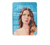 IROHA NATURE - Parches Granos FUN (Corazones/Estrellas) | Cosmética Coreana con Ácido Salicílico, Árbol de Té y Centella Asiática | Atenúa Imperfecciones en 8 Horas | 15 Unidades