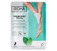 IROHA nature Mascarilla relajante para pies de menta 1 par