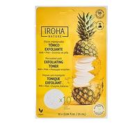 IROHA NATURE - Discos Tónico Exfoliantes Iluminadores | Cosmética Coreana con AHA, PHA y Piña | Piel Radiante y Renovada | Todo tipo de pieles | 10 Unidades
