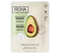 Iroha Nature Mascarilla Facial Hidratante con Aguacate y Ácido Hialurónico 1 ud