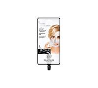 IROHA NATURE Mascarilla Facial Iluminadora Peel Off con Platino, 4 Usos, Blanco, 25 Gramos