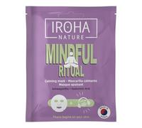 Iroha Nature - Mascarilla Facial Mindful Ritual Calmante | Con Ashwagandha y Ácido Hialurónico | Hidratación y Relax | Mascarilla Coreana Vegana para Piel Sensible y Estresada