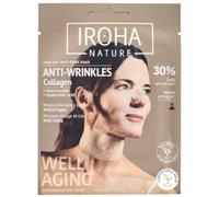 Iroha Nature Mascarilla Tejido Ácido Hialurónico + Colágeno