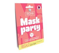 IROHA NATURE - Mask Party Kit 3 Mascarillas Faciales Tisú Coreanas | Fito-Retinol, Vitamina C y Ceramidas | Reafirmante, Iluminadora y Reparadora | Skincare Vegano para Todo Tipo de Pieles