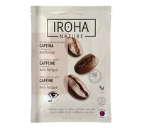 IROHA NATURE - Parches Ojos Cafeína | Antifatiga Cafeína para Bolsas y Ojeras | Vitamina C + Ácido Hialurónico | K-Beauty, cosmética coreana, Vegano
