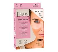 Iroha Nature - Parches ojos niacinamida y cafeína | 5 ud
