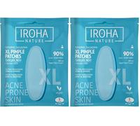 IROHA NATURE - Parches SOS Granos XL (5 Unidades) | Cosmética Coreana para Acné Corporal y Facial | Cubre Múltiples Imperfecciones | Piel Tendencia Acneica (Paquete de 2)