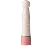 iroha Rin+ Sango: Vibrador recargable para mujer, silicona de tacto suave, 6 modos de vibración