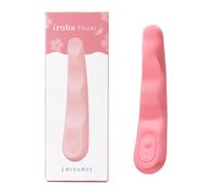 iroha TSUKI MINAMO (Nadeshiko Color), vibrador de silicona suave al tacto con 5 intensidades, 3 ritmos y cargador USB-C
