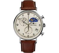 Iron Annie Amazonas Impression Reloj para Hombre Analógico de Cuarzo Suizo con Brazalete de Piel de Vaca 5994-5